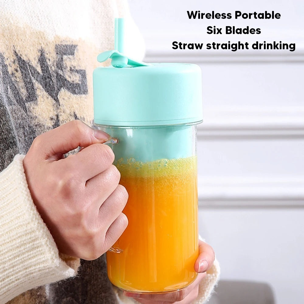 USB Rechargeable Portable Mini Blender Juicer