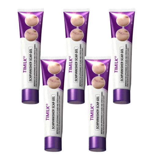 TIMILK Advanced Scarvanisher Gel | Fast-Acting Scar & Stretch Mark Reduction | 30g