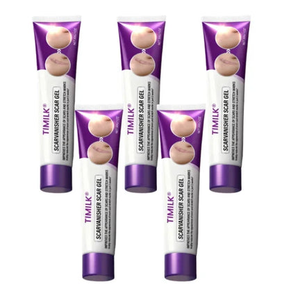 TIMILK Advanced Scarvanisher Gel | Fast-Acting Scar & Stretch Mark Reduction | 30g