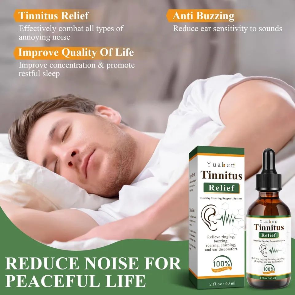 Yuaben Tinnitus Relief Drops | Healthy Hearing Support System |