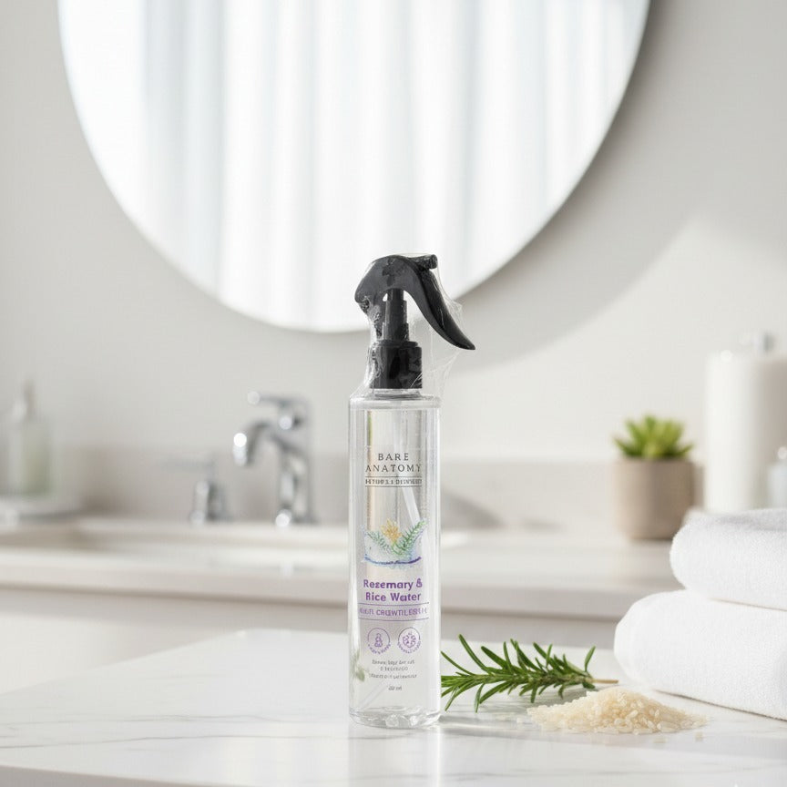 Bare Anatomy Rosemary & Rice Water Hair Growth Spray