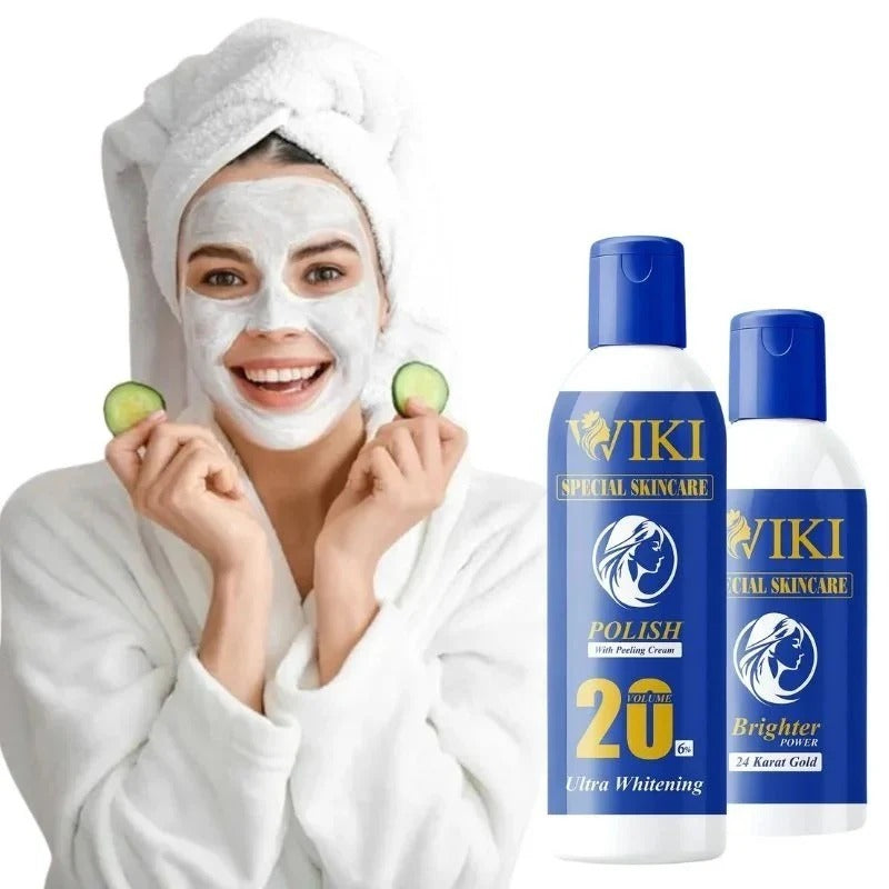 2 In 1 Wiki Skin Polish | Exfoliating & Brightening Face and Body Scrub (237ml)