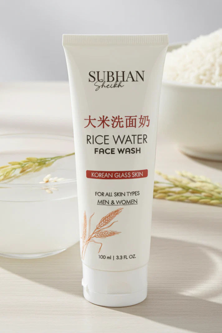 rice water face wash