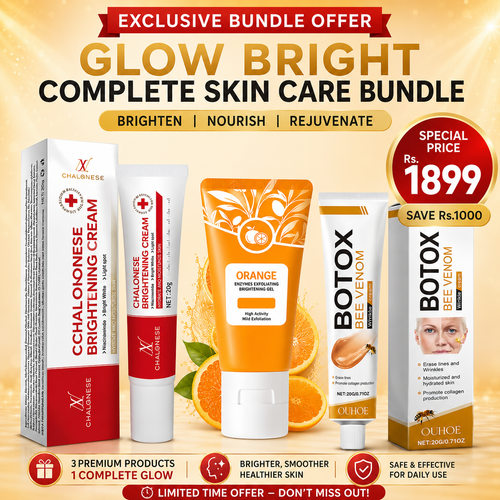 3-in-1 Glow Bright Skin Care Bundle – Limited Time Offer ⭐