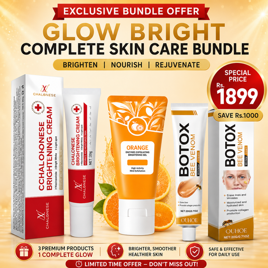 3-in-1 Glow Bright Skin Care Bundle – Limited Time Offer ⭐
