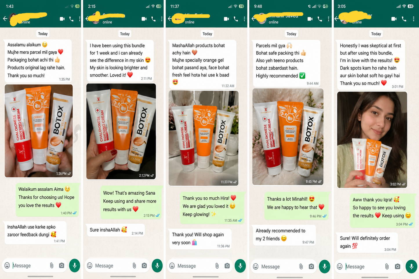3 in 1 Glow Bright Complete Skin Care Bundle - Limited Time Bundle Offer