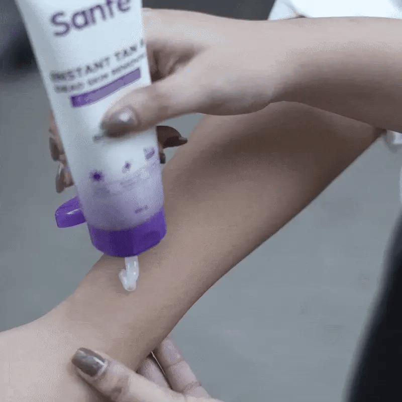 Sanfe Instant Tan & Dead Skin Removal Exfoliating Gel | Detan & Brightening Body Scrub