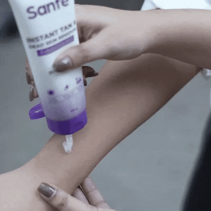 Sanfe Instant Tan & Dead Skin Removal Exfoliating Gel | Detan & Brightening Body Scrub