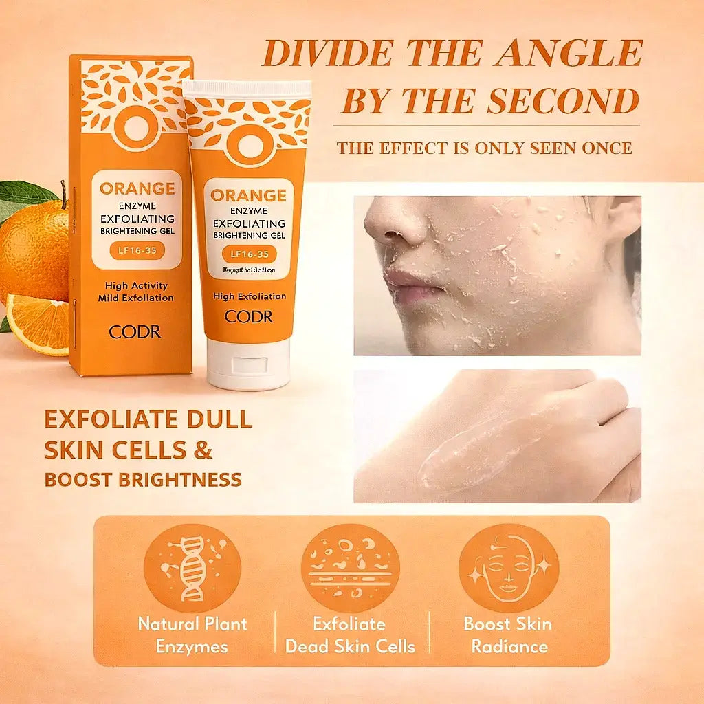 Orange Enzymes Exfoliating Gel for Face & Body