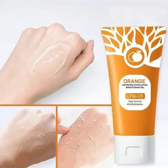 orange enzymes exfoliating brightening gel