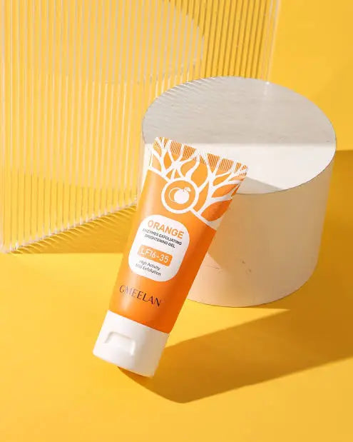 orange enzymes exfoliating brightening gel