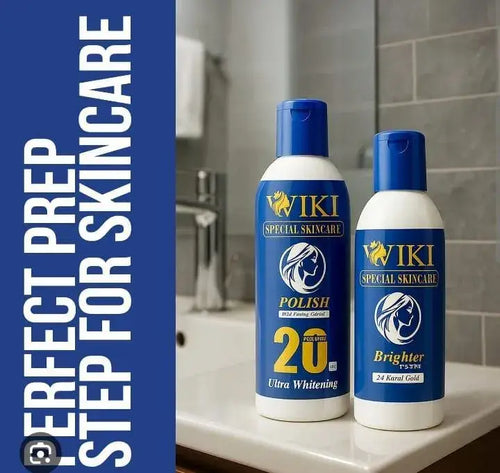 2 In 1 Wiki Skin Polish | Exfoliating & Brightening Face and Body Scrub (237ml)